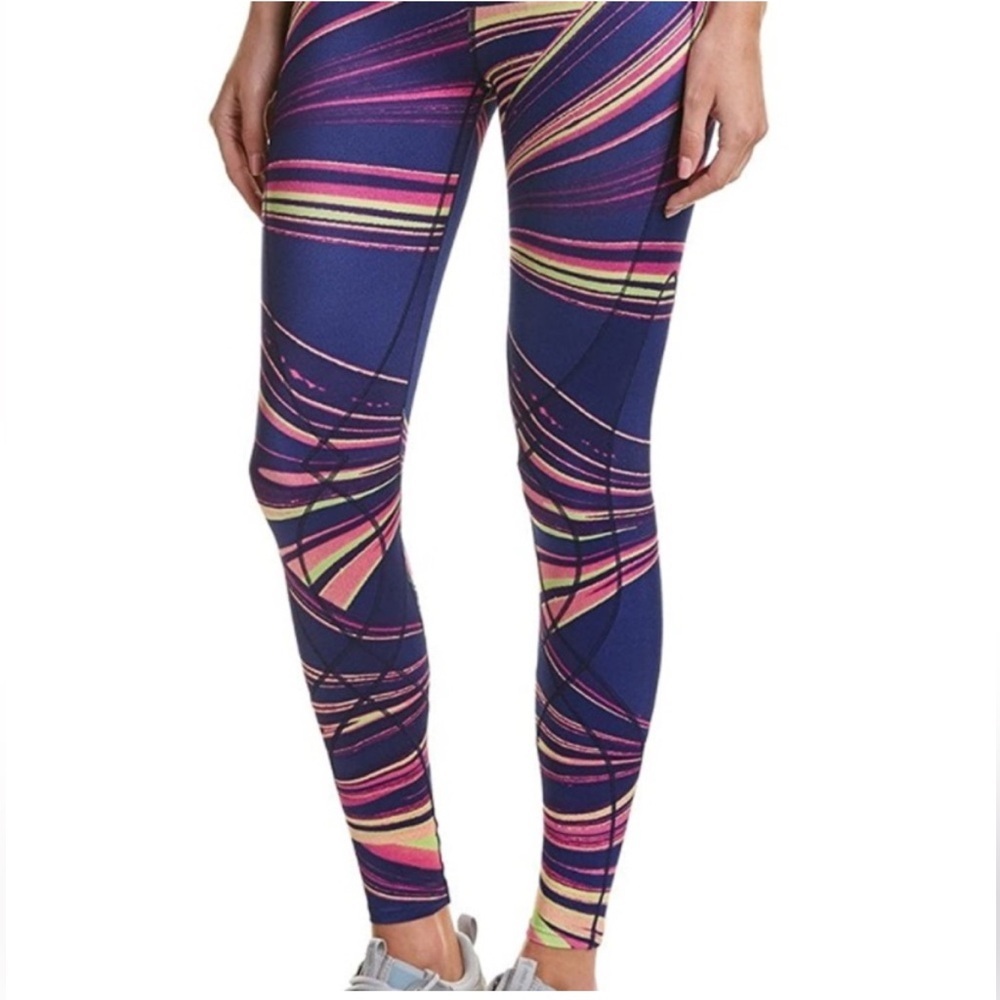 CW-X Stabilyx Tight Leggings Pink Purple Lava size small